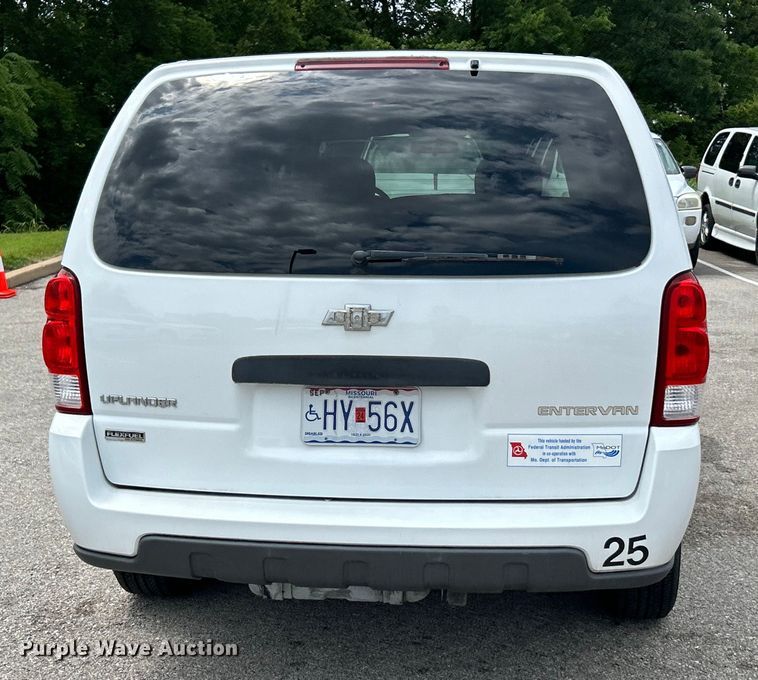 image for item EK4912 2008 Chevrolet  Uplander handicap accessible van