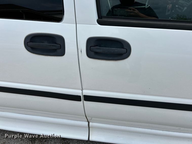 image for item EK4912 2008 Chevrolet  Uplander handicap accessible van