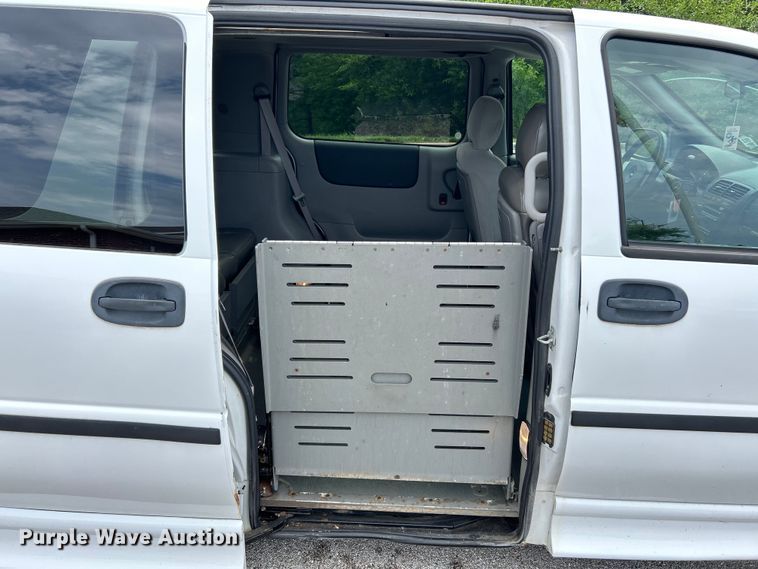image for item EK4912 2008 Chevrolet  Uplander handicap accessible van