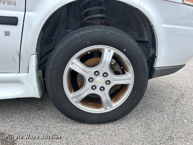 image for item EK4912 2008 Chevrolet  Uplander handicap accessible van