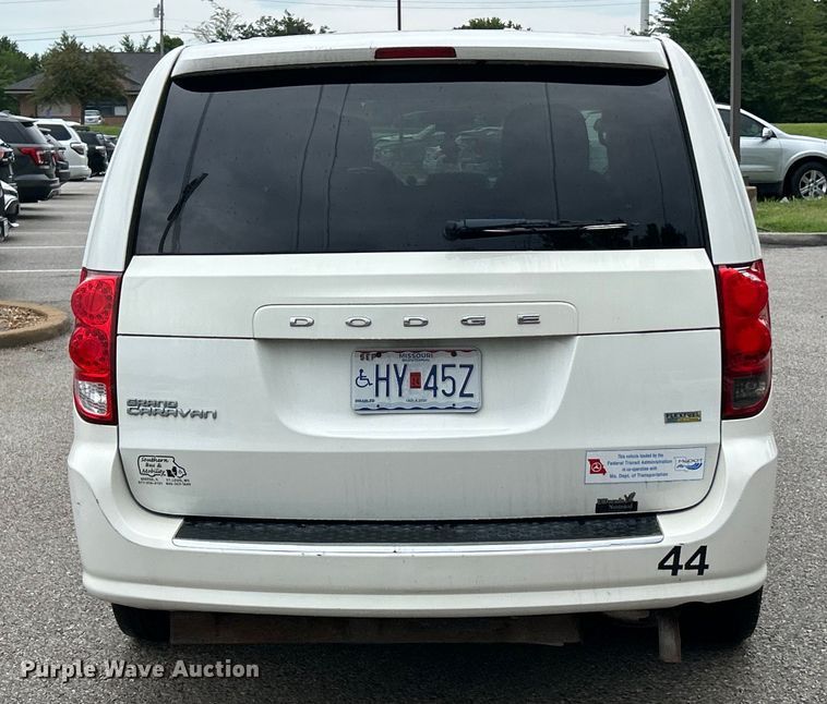 image for item EK4913 2012 Dodge  Grand Caravan  handicap accessible van