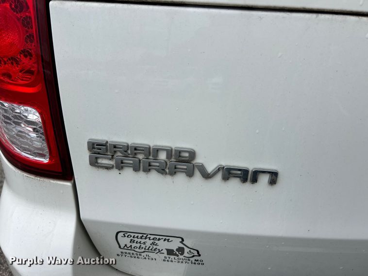 image for item EK4913 2012 Dodge  Grand Caravan  handicap accessible van