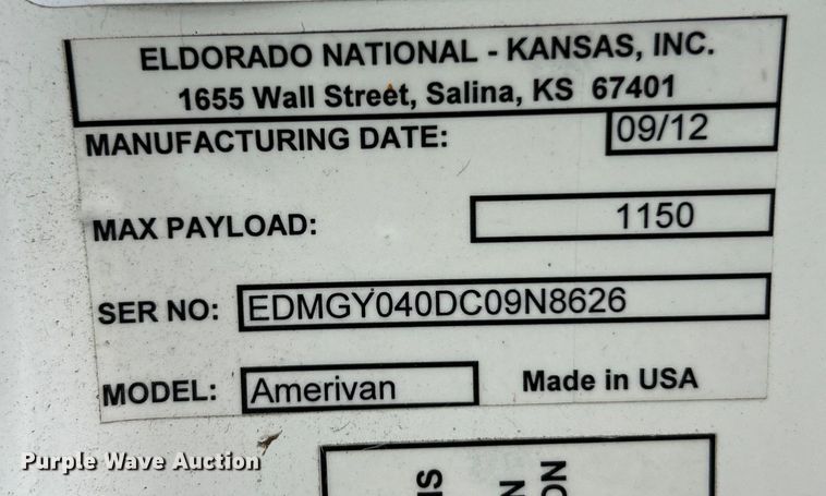 image for item EK4913 2012 Dodge  Grand Caravan  handicap accessible van