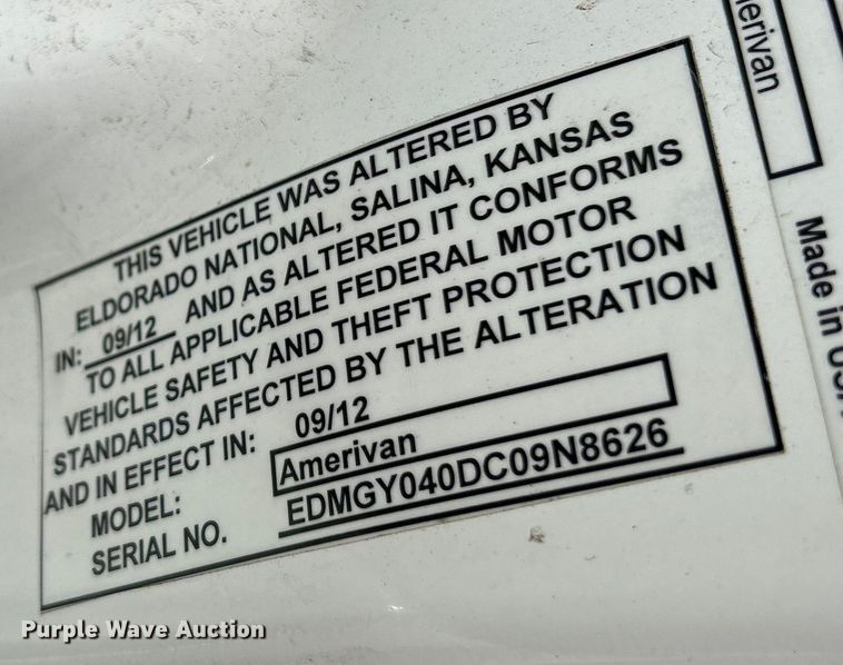 image for item EK4913 2012 Dodge  Grand Caravan  handicap accessible van