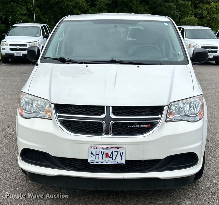 image for item EK4914 2012 Dodge Grand Caravan  handicap accessible van