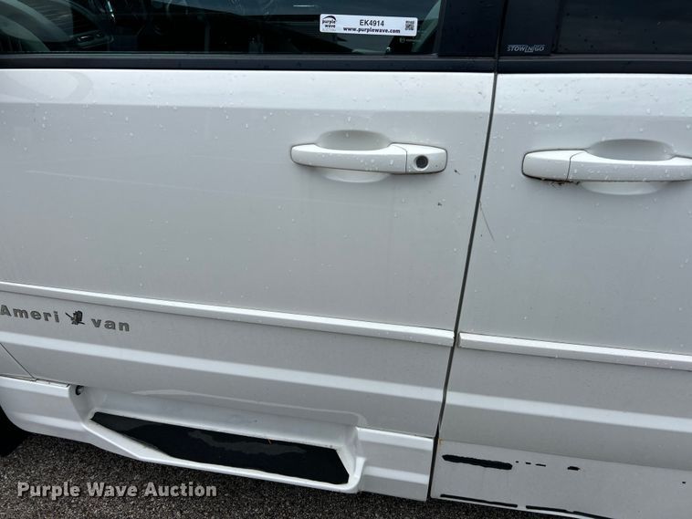 image for item EK4914 2012 Dodge Grand Caravan  handicap accessible van