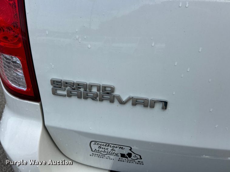 image for item EK4914 2012 Dodge Grand Caravan  handicap accessible van