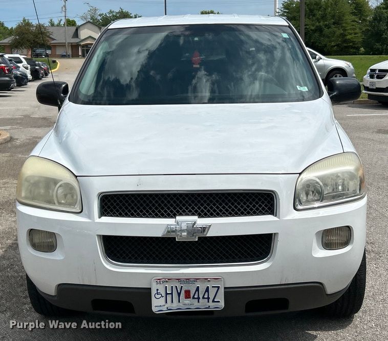 image for item EK4915 2008 Chevrolet  Uplander handicap accessible van