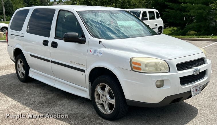 image for item EK4915 2008 Chevrolet  Uplander handicap accessible van