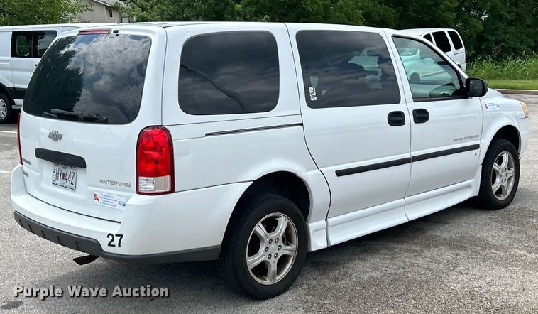 image for item EK4915 2008 Chevrolet  Uplander handicap accessible van
