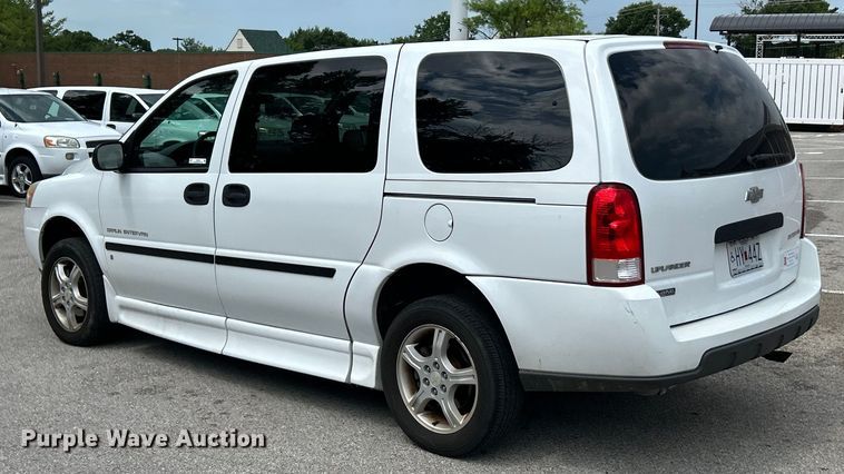 image for item EK4915 2008 Chevrolet  Uplander handicap accessible van