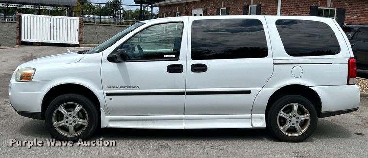 image for item EK4915 2008 Chevrolet  Uplander handicap accessible van