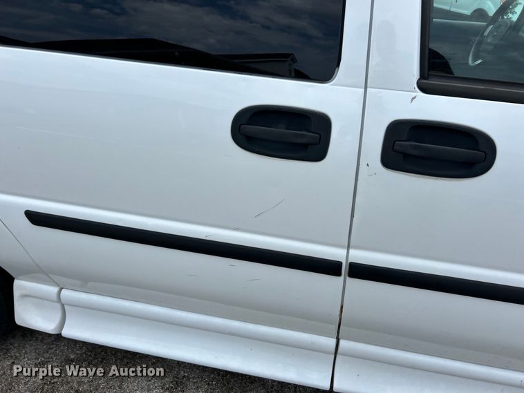 image for item EK4915 2008 Chevrolet  Uplander handicap accessible van