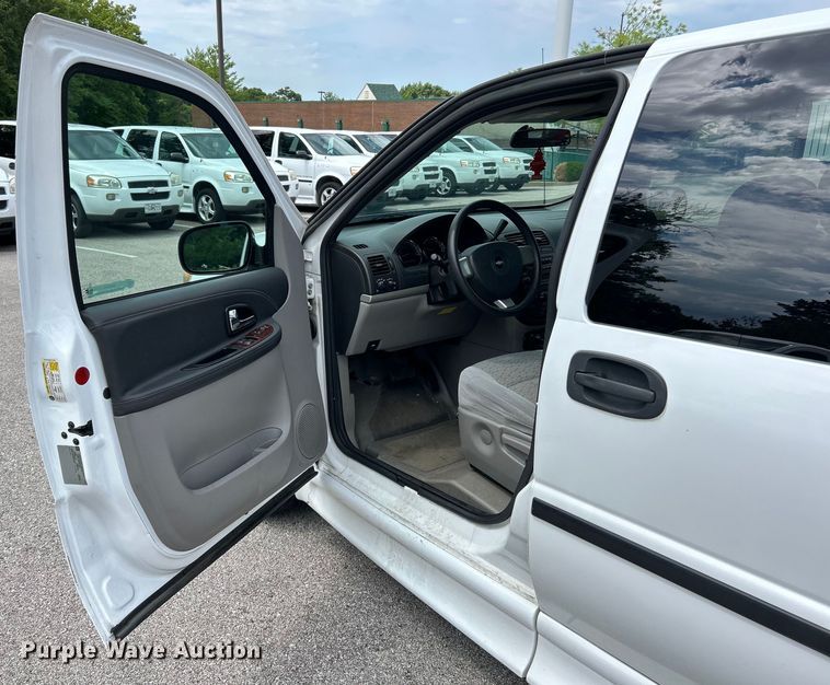 image for item EK4915 2008 Chevrolet  Uplander handicap accessible van