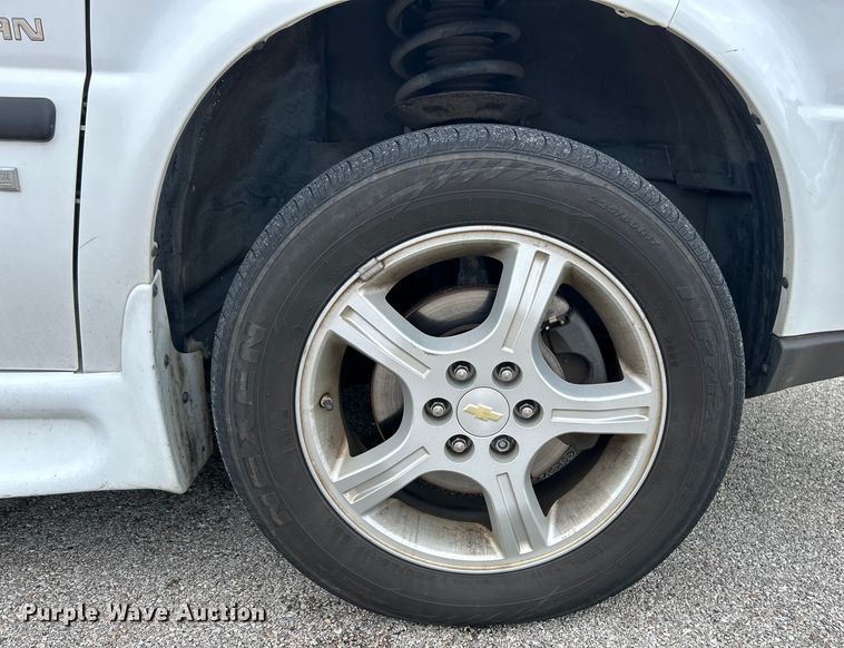 image for item EK4915 2008 Chevrolet  Uplander handicap accessible van