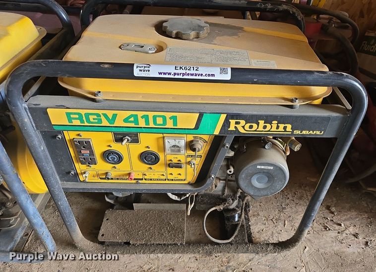 image for item EK6212 (2) Robin RGV 4101 generators
