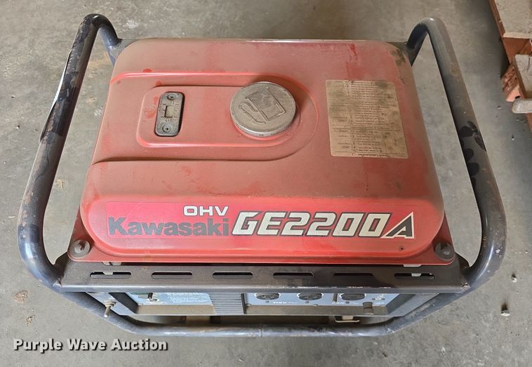 image for item EK6214 (2) Kawasaki GE2200A generators