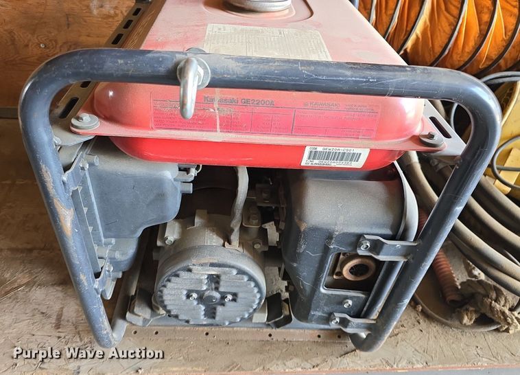 image for item EK6214 (2) Kawasaki GE2200A generators