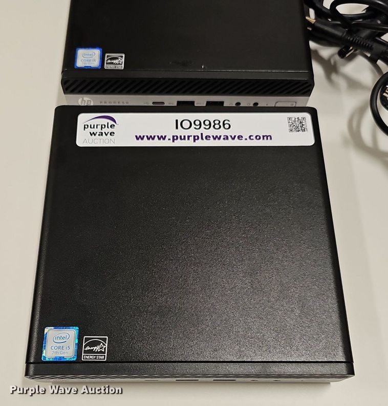 image for item IO9986 (6) HP ProDesk 600 G3 mini computers