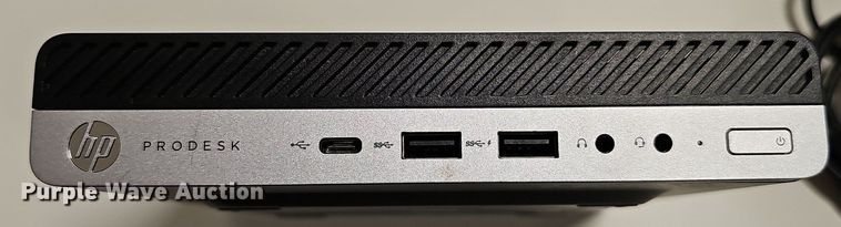 image for item IO9986 (6) HP ProDesk 600 G3 mini computers