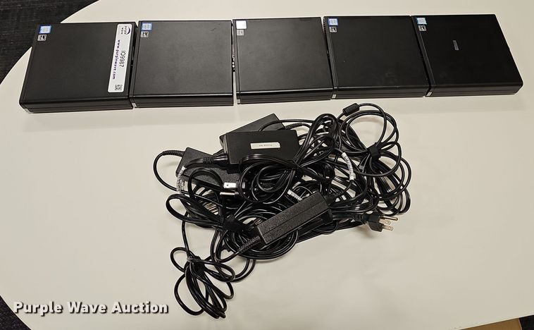 image for item IO9987 (5) HP ProDesk 600 G3 mini computers