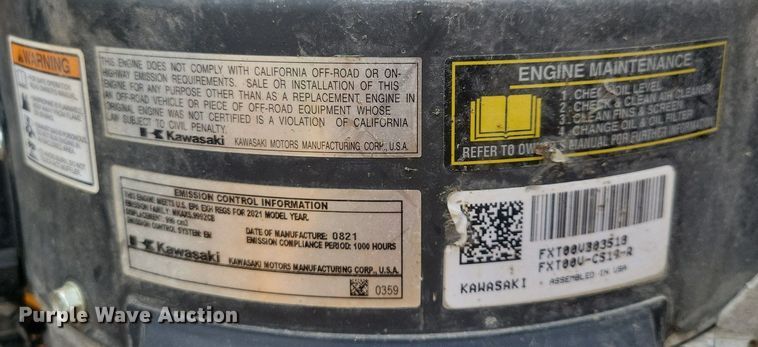 image for item KA9905 2017 Cub Cadet Pro Z 900  ZTR lawn mower