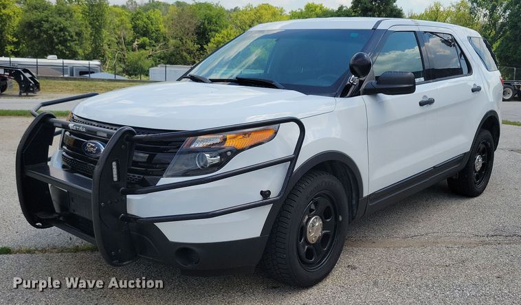 image for item KA9978 2015 Ford Explorer Police Interceptor SUV