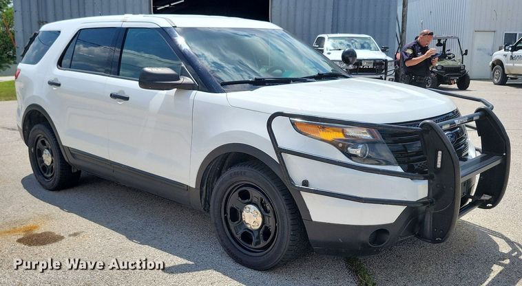 image for item KA9978 2015 Ford Explorer Police Interceptor SUV
