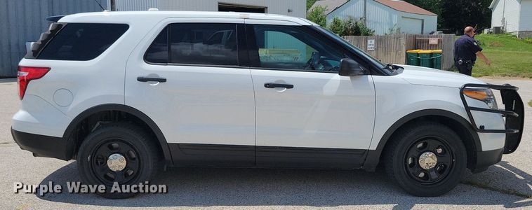 image for item KA9978 2015 Ford Explorer Police Interceptor SUV