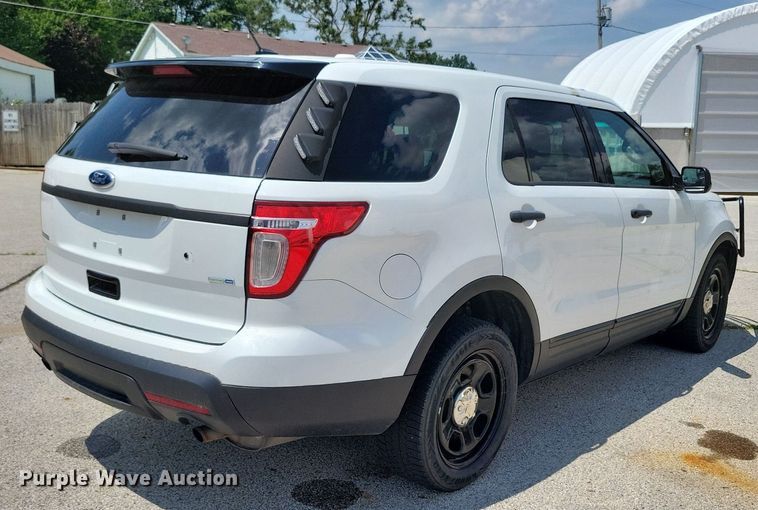 image for item KA9978 2015 Ford Explorer Police Interceptor SUV
