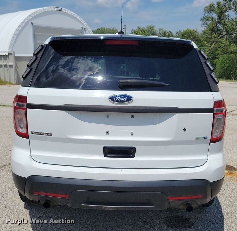 image for item KA9978 2015 Ford Explorer Police Interceptor SUV