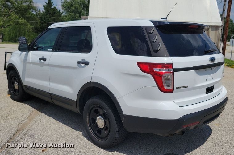 image for item KA9978 2015 Ford Explorer Police Interceptor SUV