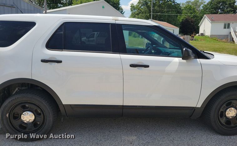 image for item KA9978 2015 Ford Explorer Police Interceptor SUV