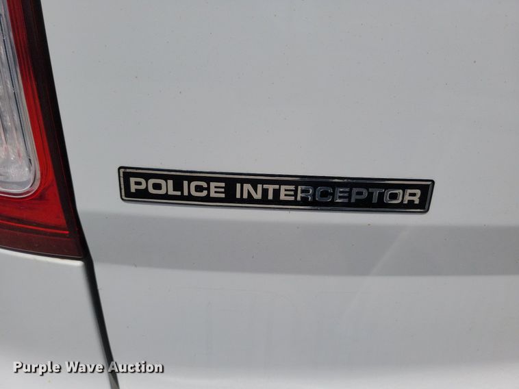 image for item KA9978 2015 Ford Explorer Police Interceptor SUV