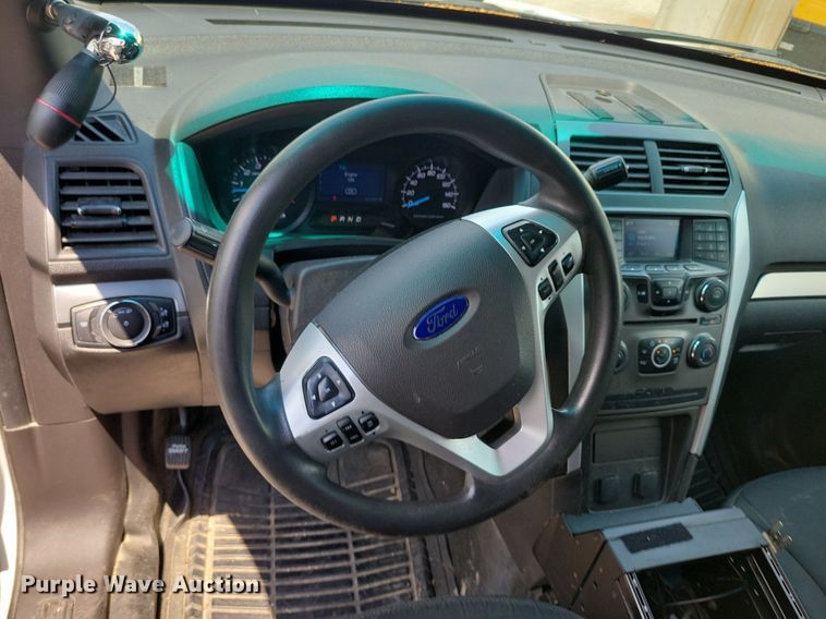 image for item KA9978 2015 Ford Explorer Police Interceptor SUV