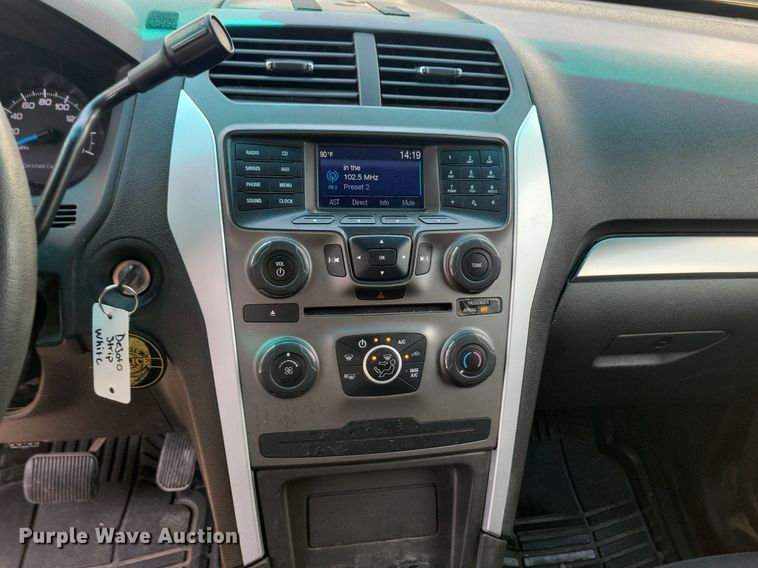 image for item KA9978 2015 Ford Explorer Police Interceptor SUV