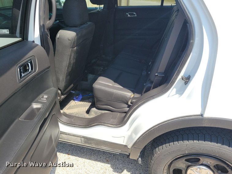 image for item KA9978 2015 Ford Explorer Police Interceptor SUV