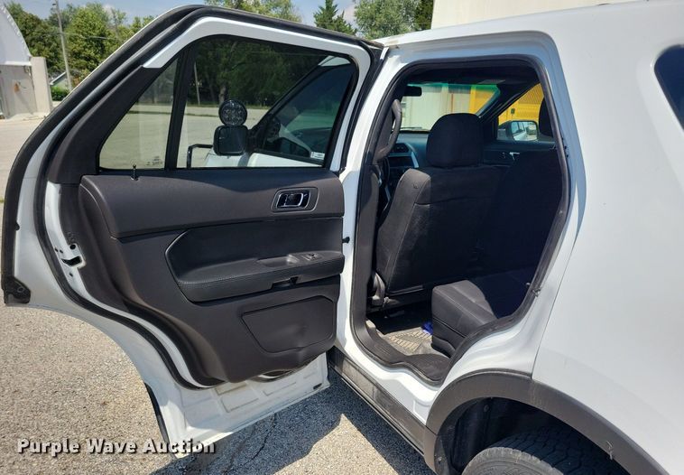 image for item KA9978 2015 Ford Explorer Police Interceptor SUV