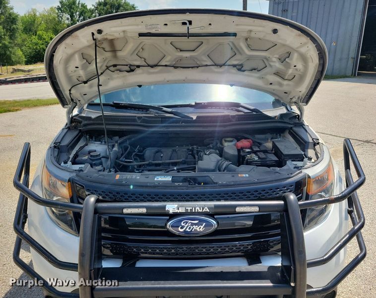 image for item KA9978 2015 Ford Explorer Police Interceptor SUV