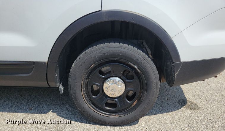 image for item KA9978 2015 Ford Explorer Police Interceptor SUV