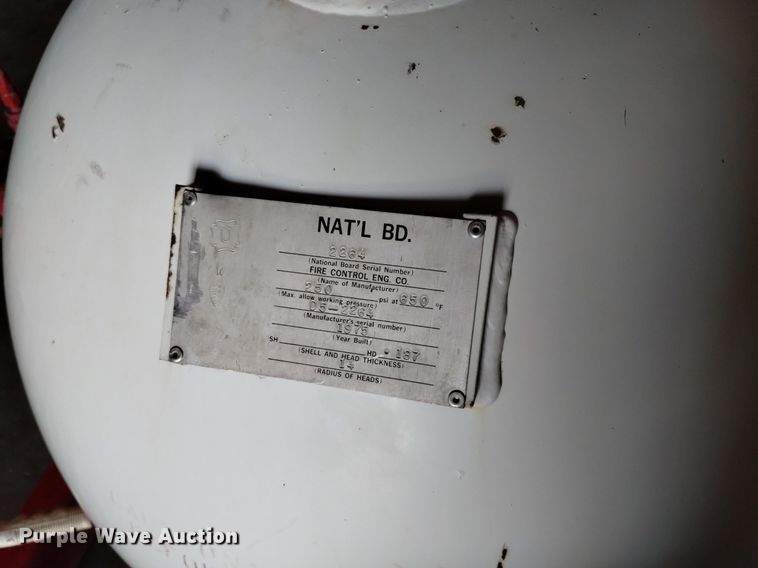 image for item LO9037 1975 Fire Boss fire skid unit