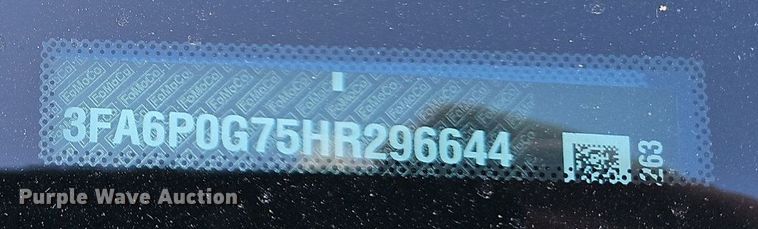 image for item ME9307 2017 Ford Fusion 