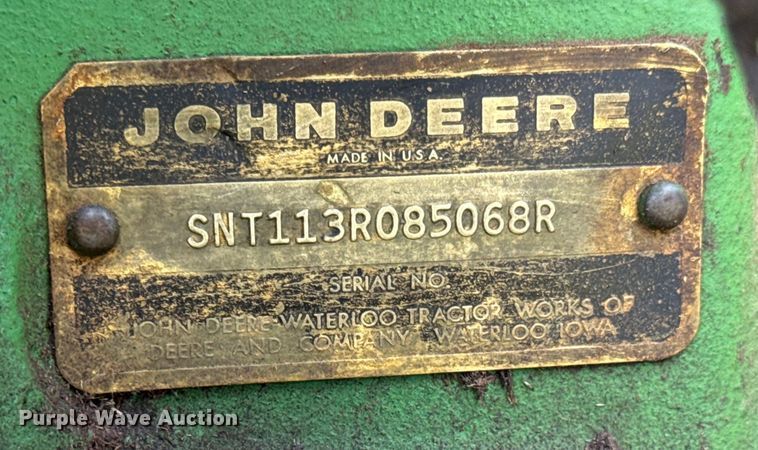 image for item MU9950 1966 John Deere 3020 tractor