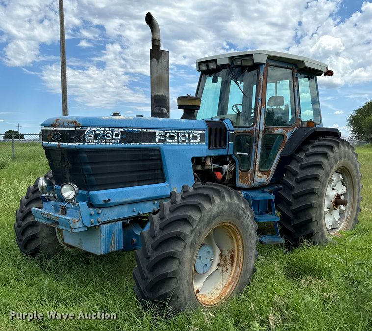 image for item MU9953 1991 Ford 8730 MFWD tractor