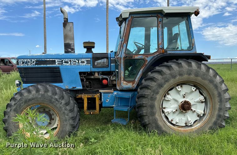 image for item MU9953 1991 Ford 8730 MFWD tractor