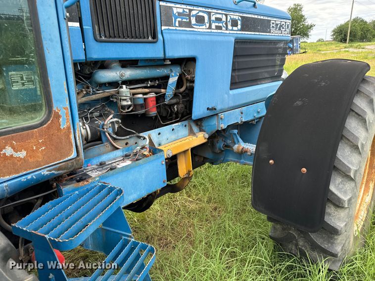 image for item MU9953 1991 Ford 8730 MFWD tractor