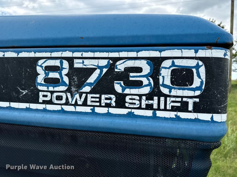 image for item MU9953 1991 Ford 8730 MFWD tractor