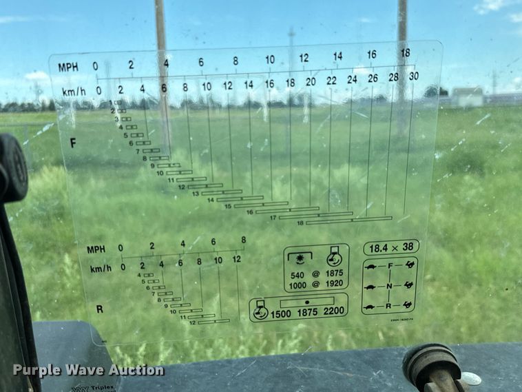 image for item MU9953 1991 Ford 8730 MFWD tractor