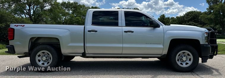 image for item MU9954 2018 Chevrolet Silverado 1500 Crew Cab pickup truck