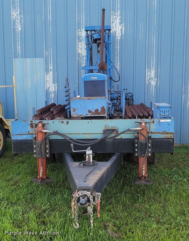 image for item OD9598 2005 Shop built vertical drill trailer